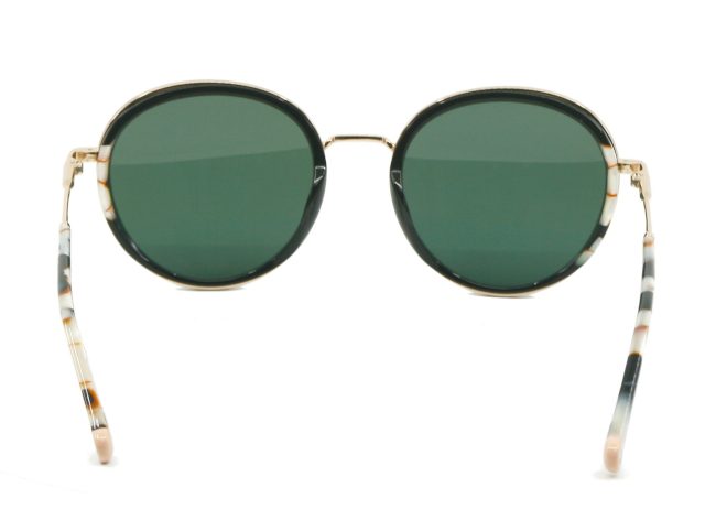 Lunettes de soleil Clémence et Margaux La sunny CMS 163 Noir et doré 05 – Image 5