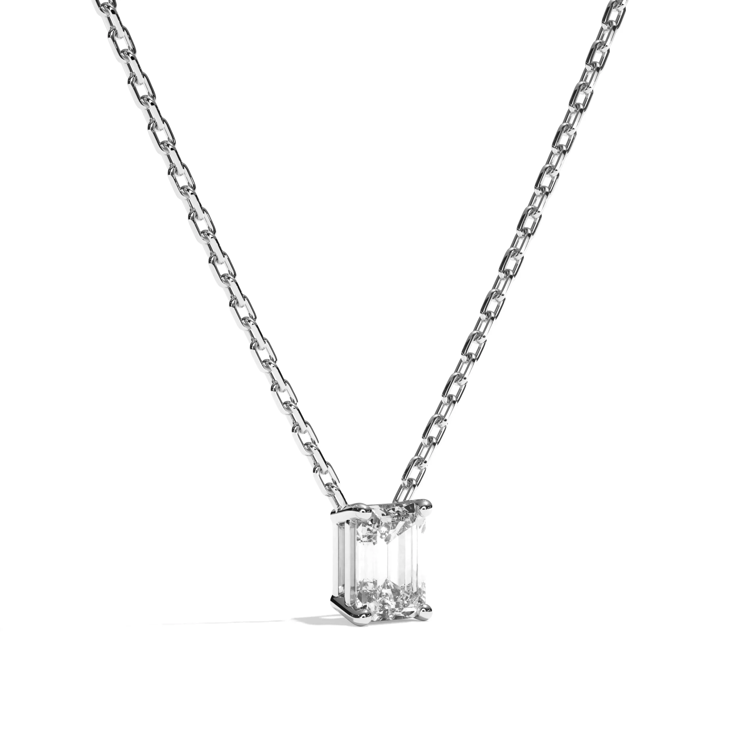 Collier Diamant Taille Emeraude - La Captivante – Image 7